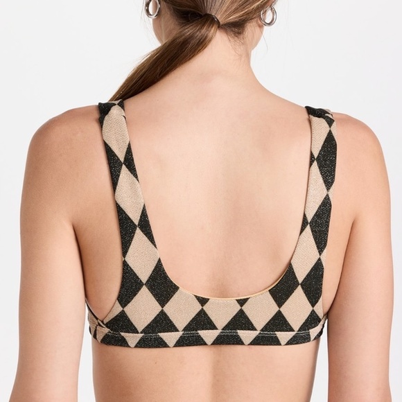 New! SET Beach Riot  Peyton Top Matching Bottom in Diamond Shimmer 31365 - Picture 8 of 15